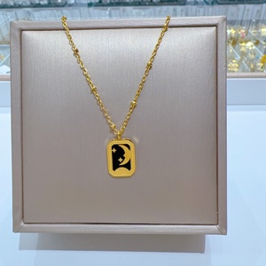 Milliers de Colliers en Acier Inoxydable Populaires à la Mode Polyvalents Rose Or Argent en Gros, Lot Mixte pour <span class=keywords><strong>Femmes</strong></span> - Product Image 2
