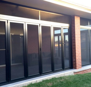 אנטי-ציוץ שחור פוליאסטר אבקה מצופה <span class=keywords><strong>AISI316</strong></span> ימי כיתה נירוסטה אבטחת דלת מסכי רשת - Product Image 6