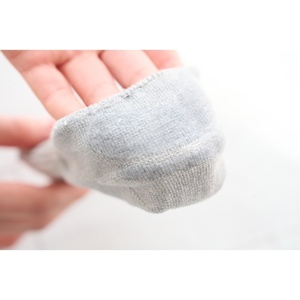 Chaussettes de sport invisibles antidérapantes en coton de marque coréenne pour hommes, avec talon en silicone et design breveté en forme de O à 90 degrés. - Product Image 6