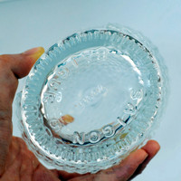 Bouteille de vin en verre cristallin créative 750 ml transparente vide avec bouchon en liège pour dégustation de whisky/vin