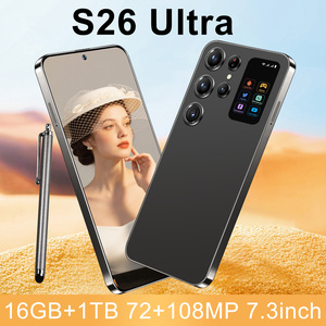 Meilleures ventes S26 Ultra Deca Core 16 Go de RAM 1 To de stockage <span class=keywords><strong>Smartphone</strong></span> <span class=keywords><strong>5G</strong></span> 7,3 pouces Double SIM Version mondiale Débloqué Téléphone portable - Product Image 2