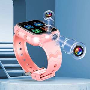 Montre connectée pour enfants D35, vente flash, double caméra, 4G, appels, LBS, SOS, localisation Wifi, vidéo, grand écran 1,69 pouces - Product Image 3