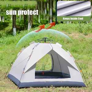 Tenda Ultra Light Fully Automatic Modern Double Layer Polyester Four-Season Waterproof Foldable Camping Tent - Product Image 2
