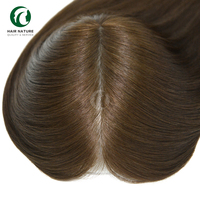 TP22INJ-14" 16" Compléments capillaires en cheveux naturels pour femmes, en cheveux Remy chinois injectés, texture lisse naturelle, perruque de remplacement