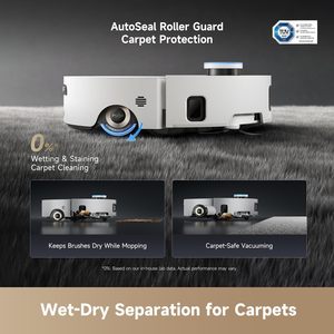 <span class=keywords><strong>Aspiradora</strong></span> Robótica DREAME Aqua10 Ultra con Rodillo, 30000Pa de Succión, Base Autolimpiante, Limpieza en Caliente, Secado, Protección de Alfombras, Cámara con IA - Product Image 2