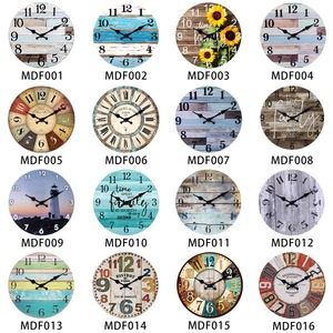 Nordic Minimalist <b>Wooden</b> <b>Wall</b> <b>Clock</b> Quartz Single Face Needle Round Decorative Timepiece Custom Logo for Living Room - Product Image 1