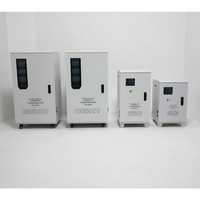 Régulateur de tension automatique monophasé CA SVC/TND 10kva-50kva Cuivre Haute efficacité 140-250V 90-260V 220V