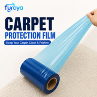 Film de protection professionnel en HDPE pour tapis – Doux et très brillant, idéal pour les entreprises de construction et les revendeurs de revêtements de sol