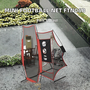 FTN06B Filet de football miniature durable en PE vierge sans nœuds pour le golf et le football, fournisseur de matériel en acier de Chine - Product Image 2