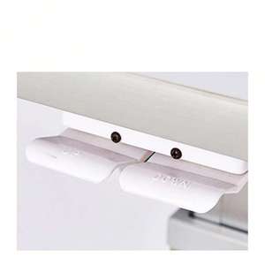 Table ophtalmique motorisée robuste avec système de levage électrique fluide et roulettes verrouillables pour équipement d'examen oculaire - Product Image 2