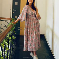 Kaftan hippie de style bohème pour femmes de grande taille vêtements d'été robe de soirée robe de plage robe d'été décontractée caftan