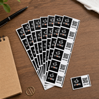 Autocollants industriels anti-contrefaçon personnalisés, code QR, étiquettes en papier synthétique imperméables et écologiques, impression par lots traçable