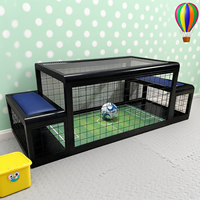 Table de Subsoccer en Métal pour Simulation de Jeu de Football Amusant |   Jeu de football de table pour 2 joueurs, idéal pour la maison, les bars et les restaurants
