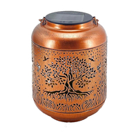 Lámpara Solar de Inducción IP65 con Forma de Árbol de la Vida, con Función de Atenuación, para Decoración de Jardín, Exterior, Regalo para Festivales