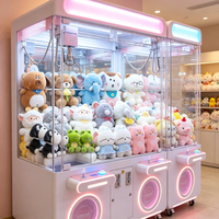 OEM ODM disponible, lot mixte de peluches de 8 pouces, poupées en peluche Kawaii de dessin animé, peluches douces, vente en gros pour machines à griffes et bornes d'arcade