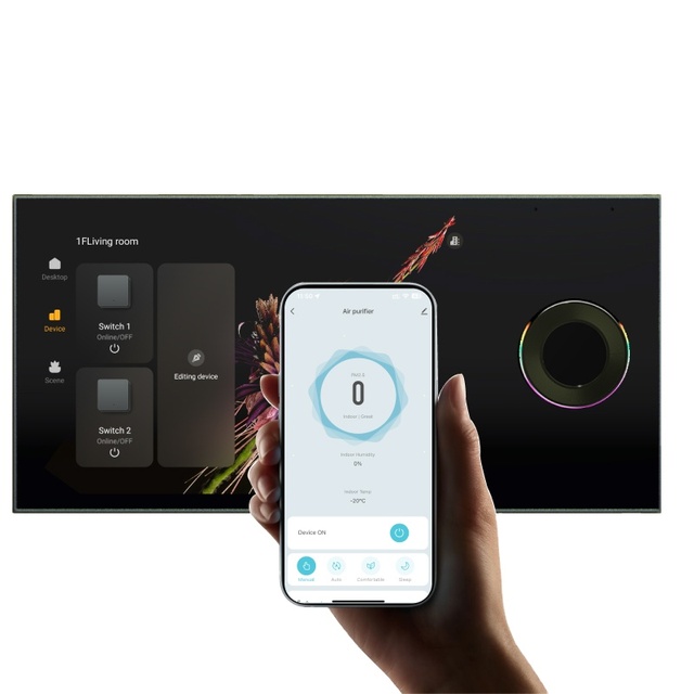 Tuya Smart Home Control Smart Panel RJ45 Chinese Manufacturers' Wall Mounted Touch Screen Display Tablet Computer Android OS App