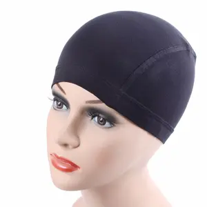<span class=keywords><strong>Bonnet</strong></span> de <span class=keywords><strong>perruque</strong></span> élastique confortable <span class=keywords><strong>en</strong></span> fibre de <span class=keywords><strong>bambou</strong></span> pour outil d'extension de cheveux pour femmes à porter <span class=keywords><strong>sous</strong></span> les perruques - Product Image 4
