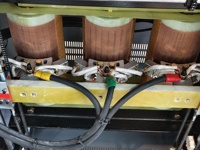 Stabilisateur de tension triphasé SVC 100 kVA 80 kVA, commande par servomoteur, sortie 380 V, usage industriel AC