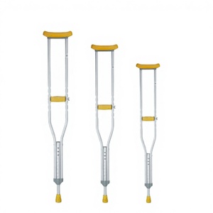 Bastón ajustable de aluminio para personas con discapacidad Muleta ortopédica de hospital - Product Image 1