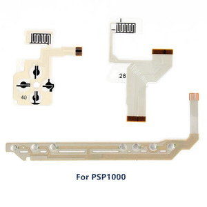 SYYTECH L R Düğmesi Ses Şeridi İletken Film Flex Kablo PSP3000 <span class=keywords><strong>PSP</strong></span> 3000 Onarım Parçaları Değiştirme - Product Image 4