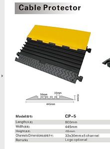 แผ่นยางปูพื้น PVC ป้องกันสายไฟ สำหรับคนพิการ รถยนต์ และคนเดินเท้า - Product Image 3
