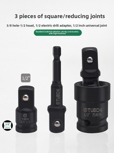 Juego de enchufes eléctricos de impacto hexagonal extendido de 22 piezas, estuche rígido, acero al cromo vanadio, adaptador Universal de 1/2 "para coche - Product Image 5