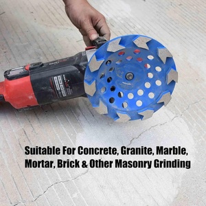 JDK 7in.x 5/8-11 Pollici Mola a tazza Abor filettata a 10 segmenti per affilatura (filettatura 5/8"-11) - Product Image 5