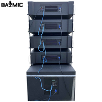 Altavoz de audio DSP AMP de Sonido Profesional de fábrica 1000W 12 pulgadas 15 pulgadas 18 pulgadas Active Line Array Dj sistema de altavoces de escenario