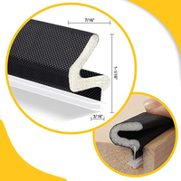 Bande d'étanchéité moderne en mousse PU insonorisante et isolante, type fente, coupe-vent, insonorisante, résistante aux chocs, inserts de fenêtre durables