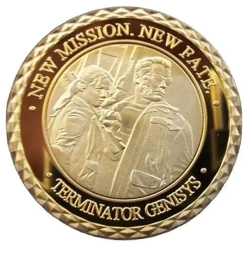 The Movies THE TERMINATOR Challenge Coins