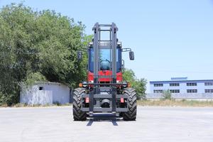 Carretilla elevadora todoterreno diésel de 4 toneladas para carreteras de montaña escarpadas y construcción pesada - Product Image 3