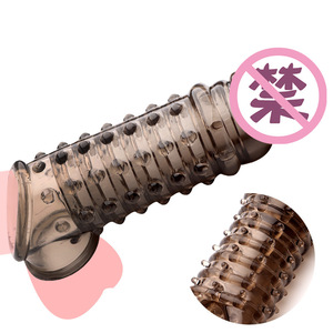 Anneau pénien avec points de stimulation pour adultes, design transparent, taille comme indiqué - Product Image 2