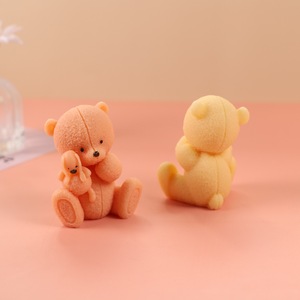 Besafe Handmade Little Bear with <strong>Doll</strong> Shape Candle Wax Soap Silicone <strong>Molds</strong> for Making Candle Resin Craft - Product Image 3