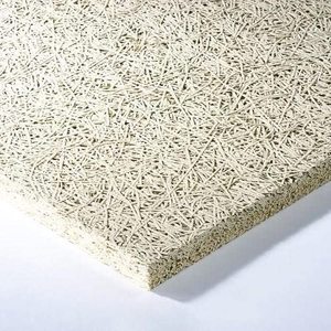 Panneau d'isolation phonique en <span class=keywords><strong>laine</strong></span> <span class=keywords><strong>de</strong></span> <span class=keywords><strong>bois</strong></span> direct d'usine panneaux muraux acoustiques panneaux décoratifs en fibre <span class=keywords><strong>de</strong></span> <span class=keywords><strong>bois</strong></span> Eco ciment absorbant le bruit - Product Image 1