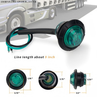 Nouvelles feux de gabarit latéraux et indicateurs de largeur LED Eagle-eye BD-3001 12V pour camions avec signalisation marine et ajustement standard