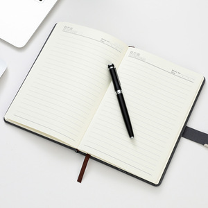 Customer Logo Printing A5 A6 A4 B5 B6 PU Leather Notebook Diary Planner <strong>Journal</strong> Premium Office Stationery Corporate Gift - Product Image 6