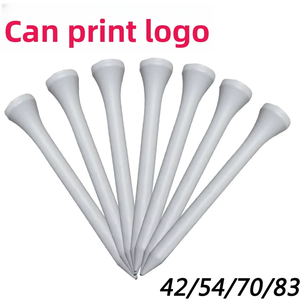 ทีตีกอล์ฟไม้สีขาว Dericsson ขนาด 54/70/83 มม. พร้อมโลโก้สั่งทำพิเศษ และที่ใส่ลูกกอล์ฟสำหรับชุดของขวัญ - Product Image 2