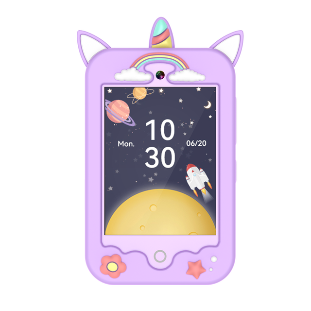 New 4G Kids Phone GPS Tracker with APP Control Phone Call Dual Cameras Torch Calculator 7 Puzzle Games Gift for Boys and Girls