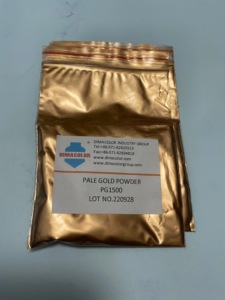 Металлический пигментный порошок: медно-золотой, насыщенный бледно-золотой, RG1000, бронзовый порошок для красок - Product Image 3