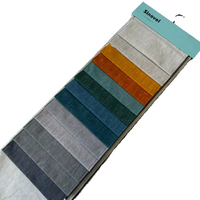 Nouveau tissu d'ameublement en velours imprimé multicolore 100 % polyester de poids moyen pour canapé, collection 2026