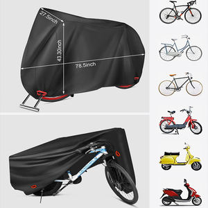 Logotipo personalizado impermeable bicicleta lluvia cubierta duradera a prueba de polvo al aire libre bicicleta cubierta de alta calidad cubierta de la bicicleta - Product Image 2