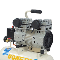 Compresseur d'air sans huile 980W 12L 55L/min 8Bar Moteur tout cuivre pour gonflage de pneus de vélo Usine OEM CE