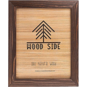 Tự Nhiên Rắn Sinh Thái Đau Khép <span class=keywords><strong>11X14</strong></span> Inch Hình Ảnh Bằng Gỗ Khung Nâu Wenge Cho Tường Gắn Thanh Lịch Rắn Gỗ Khung Ảnh - Product Image 1