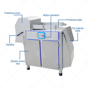 เครื่องตัดทรงลูกบาศก์เนื้อไก่เนื้อหมูเนื้อปลาแช่แข็งอัตโนมัติสำหรับอุตสาหกรรมมหาสมุทร - Product Image 2