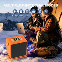 Altavoz BT Portátil para Exteriores, Sistema de DJ, Subwoofer, Caja de Sonido Inalámbrica, USB, TF, FM, AUX, TWS