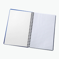 Carnet spirale A5 5*7 avec couverture en PP, impression UV personnalisée du logo – Option cadeau, bloc-notes pour l'école, journal scolaire, cahier de composition