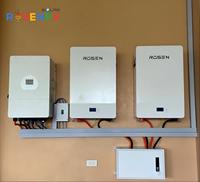 Système de stockage d'énergie solaire commercial 10KW 20KW avec onduleur solaire, contrôleur MPPT, kit PV complet