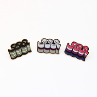 Épinglette en métal avec logo personnalisé Épingles en émail dur avec broche à paillettes Épingles personnalisées Épingles en or et émail