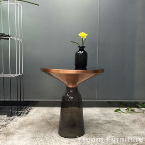 Disen đồ nội thất ánh sáng sang trọng mờ kính cà phê cửa hàng vàng Vòng Trà Bàn cà phê - Product Image 5