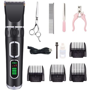 Tondeuse électrique LCD pour animaux de compagnie, tondeuse pour chiens, chats, chiens Teddy, tondeuse à poils pour animaux - Product Image 5